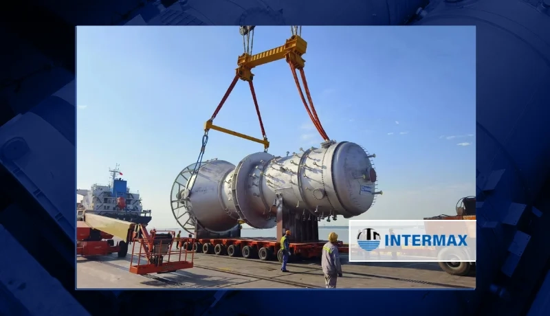 Intermax Delivers 153-Ton Reactor from Shanghai to Zhangjiagang