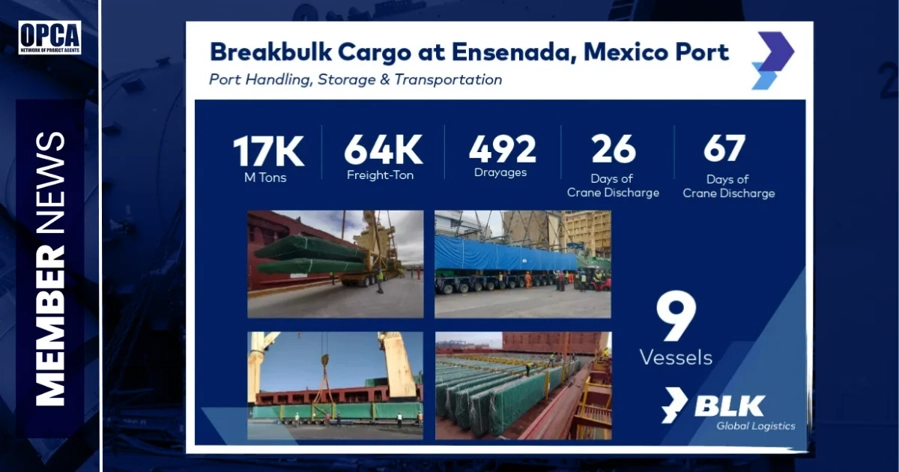 Breakbulk Success at Ensenada Port