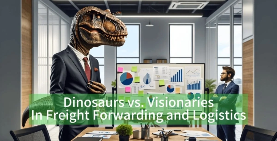 Dinosaurs vs. Visionaries in Freight Forwarding and Logistics