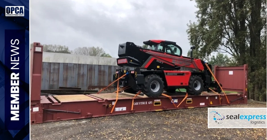 Seal Express Logistics Completes Shipment of Telehandlers