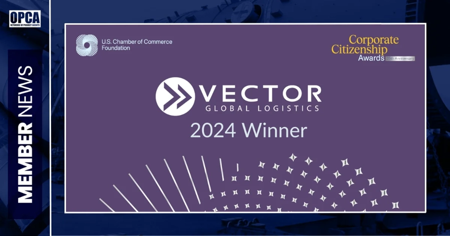 Vector Global Logistics Wins 25th Annual Citizen Award