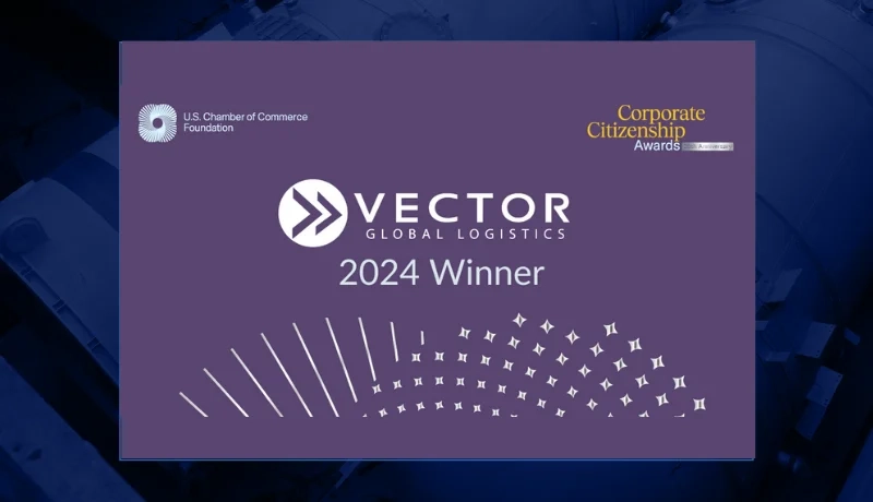 Vector Global Logistics Wins 25th Annual Citizen Award