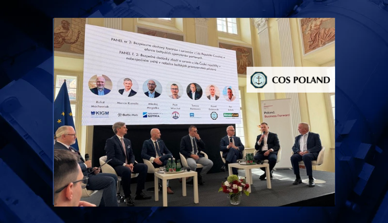 COS Poland's Paweł Dobkowski Speaks at Polish Logistics Day 2026