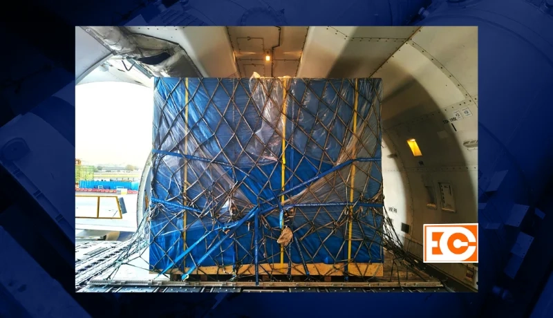 Eastern Cargo Carriers Completes ODC Air Shipment to Italy