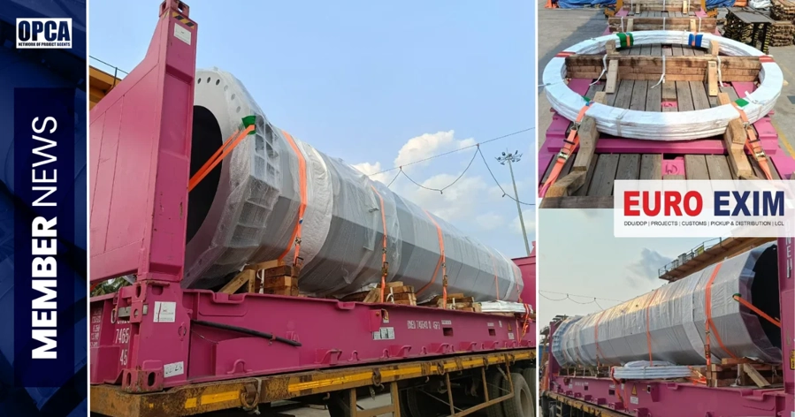 Euro Exim Delivers Transmission Tower from India to Nigeria