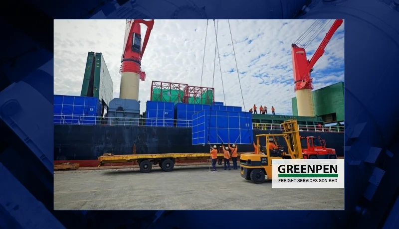 Greenpen Freight Services Handles Large Project Cargo Shipment