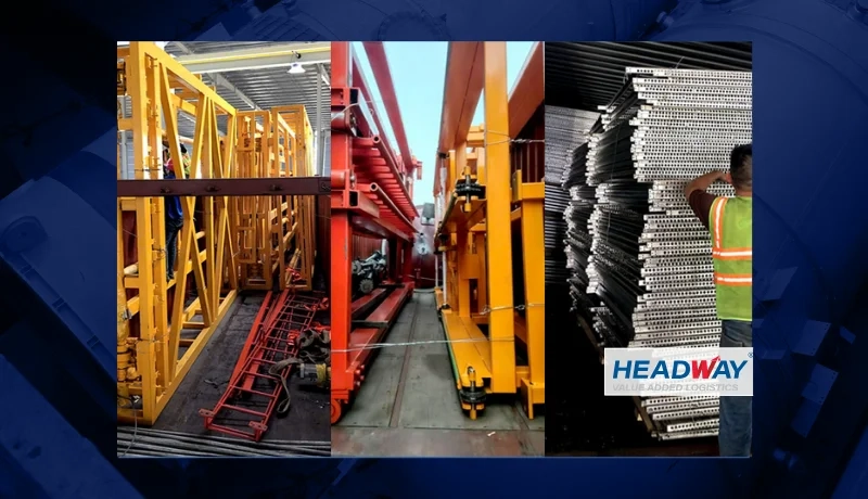 Headway JSC Moves Steel Structures to Chau Duc Park