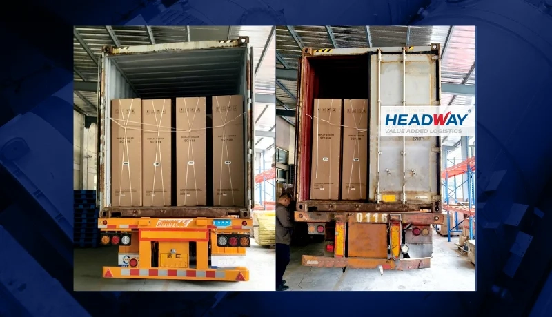 Headway JSC | Display Cooler Shipment From China To The USA