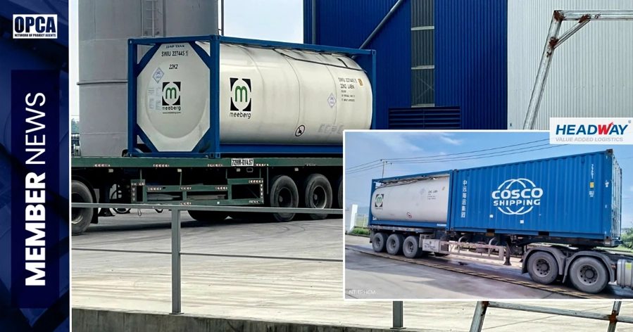 Headway Jsc Successfully Transported 4 Chemical Tank Containers