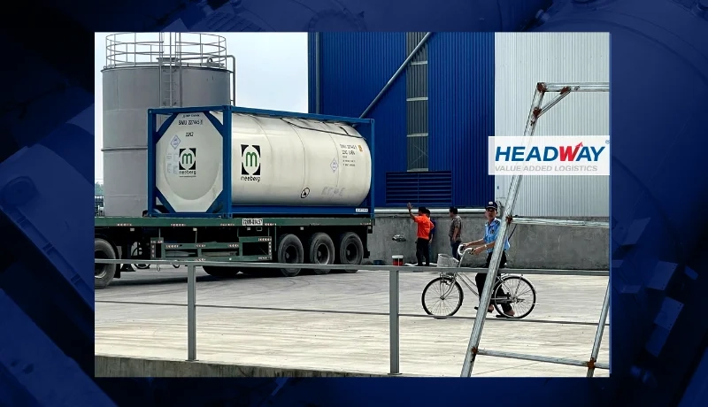 Headway Jsc Successfully Transported 4 Chemical Tank Containers