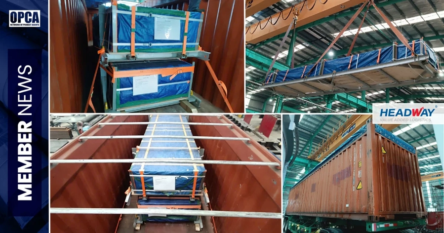 Headway JSC Handles Steel Spacer Shipment to USA