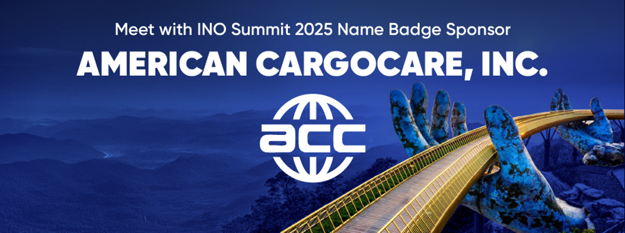 American CargoCare | INO Summit 2025 Name Badge Sponsor