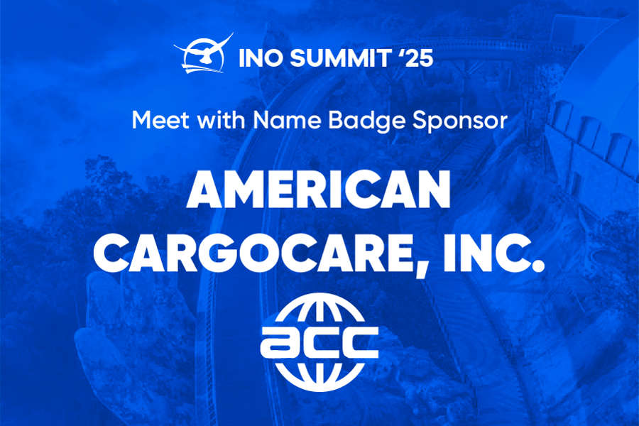 American CargoCare | INO Summit 2025 Name Badge Sponsor