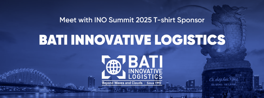 Batı Innovative Logistics | INO Summit 2025 T-Shirt Sponsor