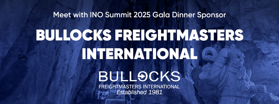 Bullocks Freightmasters | INO Summit 2025 Gala Dinner Sponsor