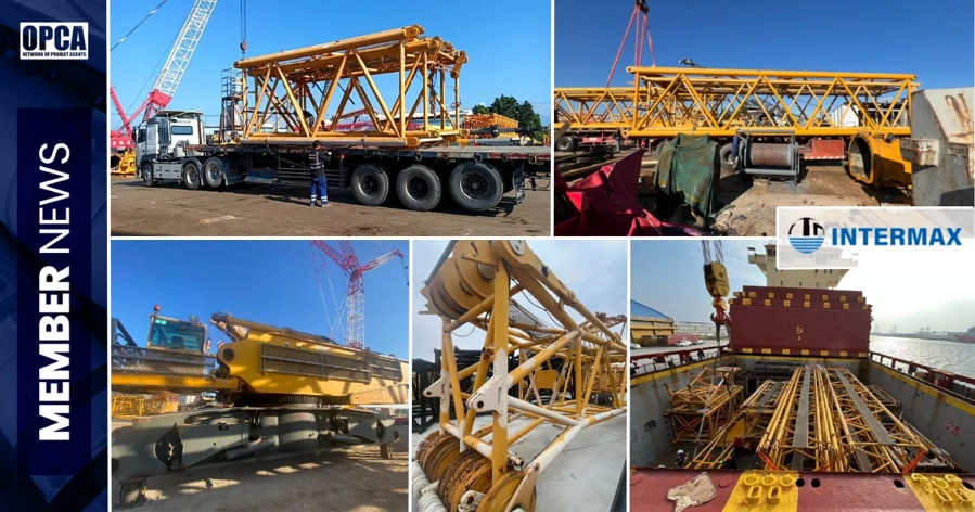 Intermax Logistics Handles Crawler Crane Delivery To Jebel Ali