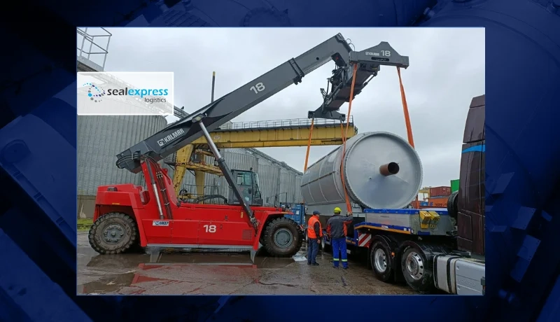 Seal Express Logistics Delivers Two 31-Ton Reactors to Romania