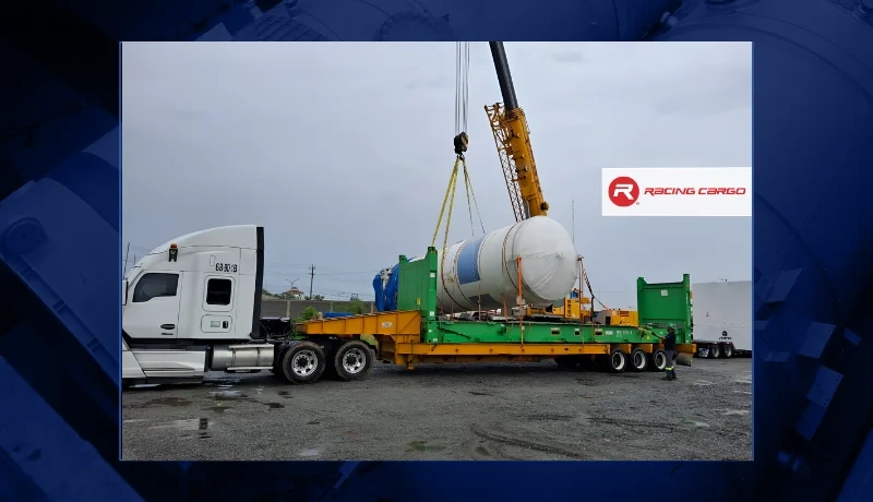 Racing Cargo Handles Cryogenic Tank Project in Mexico