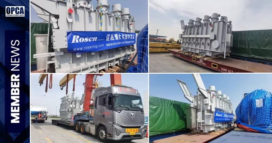 Rosen Logistics Ships Transformer to Cameroon