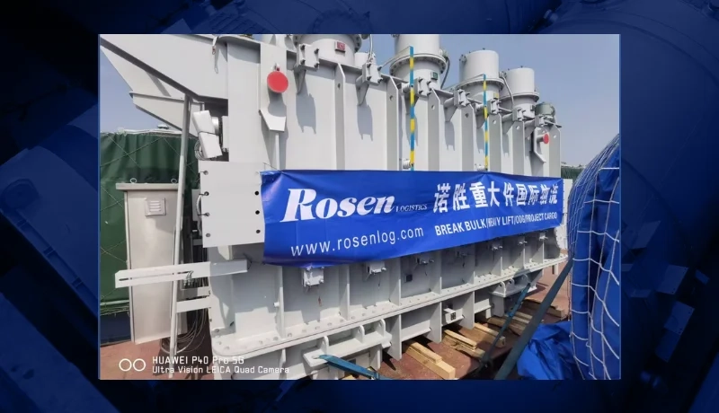Rosen Logistics Ships Transformer to Cameroon