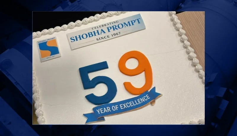 Shobha Prompt India Celebrates 59 Years of Excellence