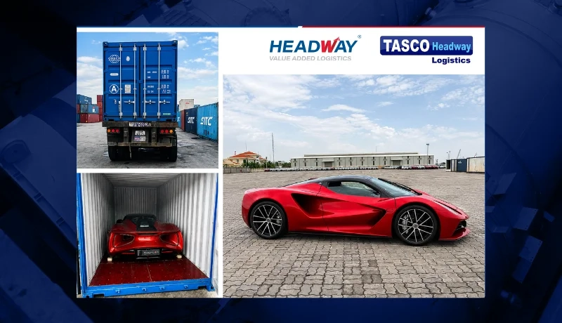 Tasco Headway Optimizes Automotive Logistics for Lotus Evija