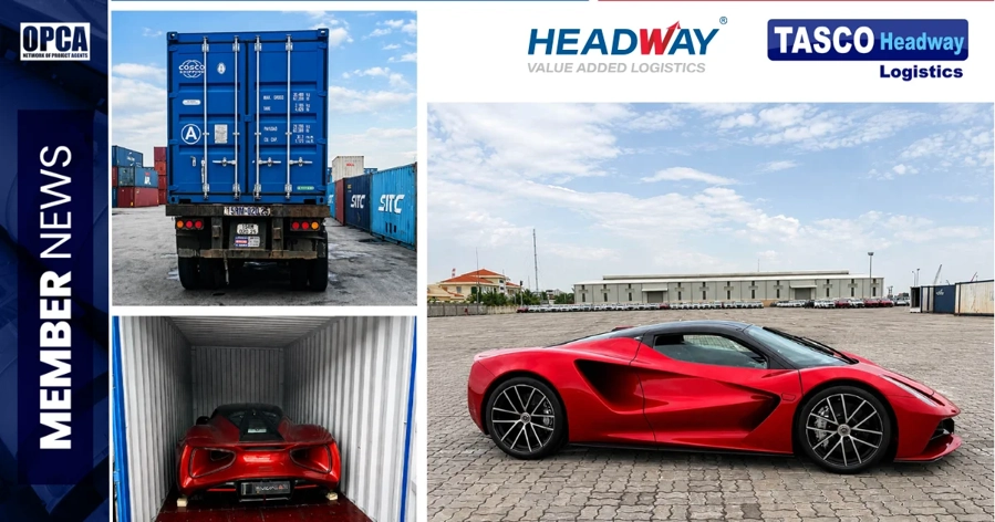 Tasco Headway Optimizes Automotive Logistics for Lotus Evija