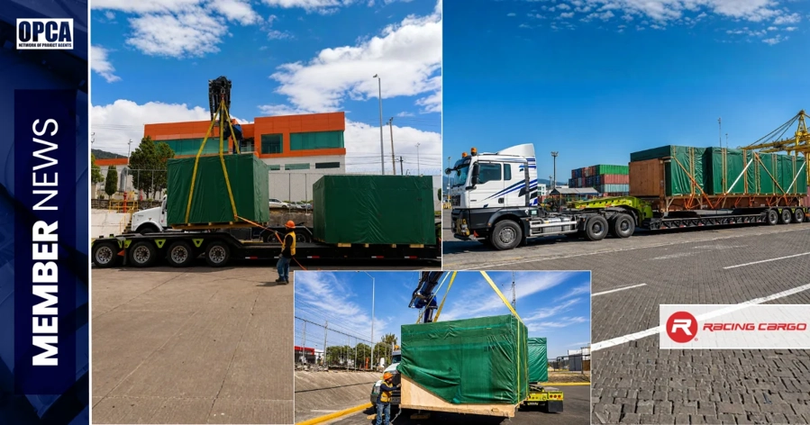 Racing Cargo Delivers Robotaxi Assembly Line to Mexico
